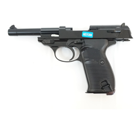 WE Модель пистолета Walther P38, металл