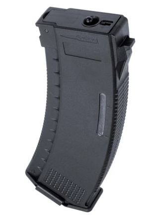 Магазин механический ARCTURUS AK MOD1 200Rds Mid-Cap EMM BLK с окном MAG-M1KE-BK 