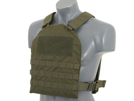 Simple Plate Carrier with Dummy Soft Armor Inserts