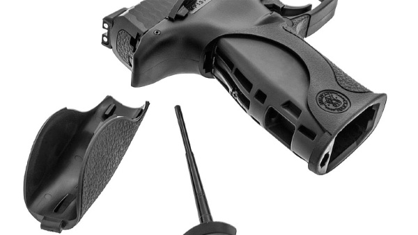 Страйкбольный пистолет TOKYO MARUI SMITH&WESSON M&P 9 GBB, пластик, черный