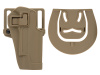 Pistol Holster with Locking Mechanism for 1911 - Tan [CS]