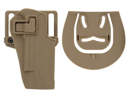 Pistol Holster with Locking Mechanism for 1911 - Tan [CS]