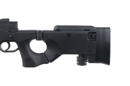 P288 Sniper Rifle Replica with Bipod - Black [AGM]
