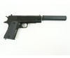 Страйкбольный пистолет G.18.6 Colt 1911 с глушителем