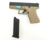 Страйкбольный пистолет WE GLOCK-19 gen3, металл слайд WE-TAN WE-G003A-TAN
