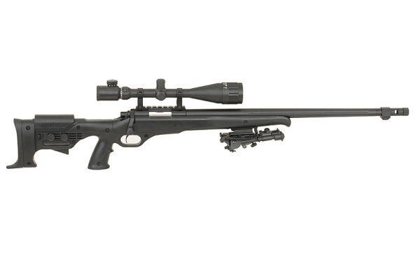 WELL модель снайперской винтовки MB11A Spring BK