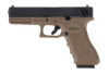 Страйкбольный пистолет WE GLOCK-18 gen3, авт, металл слайд WE-G002A-TAN