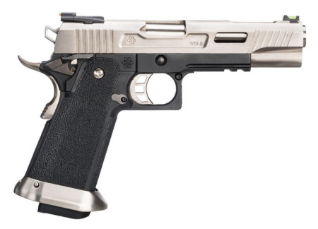 WE Hi-Capa 5.1 Force T.REX – Silver, Metal, GBB, GAS