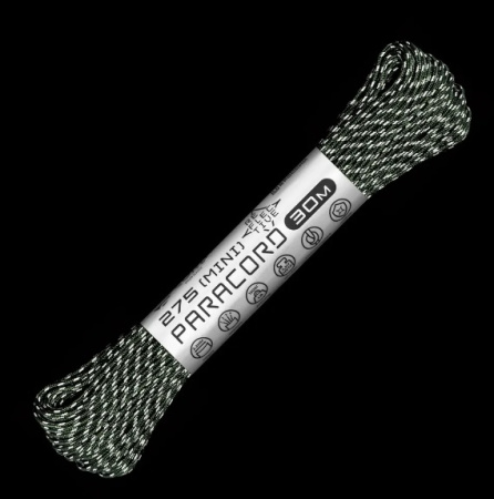 Паракорд 275 (мини) CORD nylon 30м RUS световозвращающий(hunter)