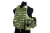 Combat vest with releasable armour system CIRAS ATACS FG