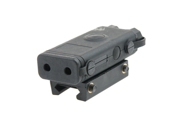 PEQ 10 replica with flashlight and laser sight - black (FMA)