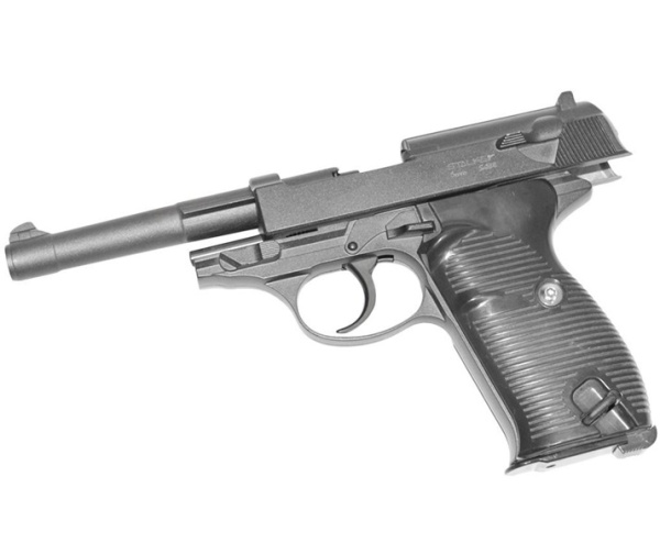 Пистолет страйкбольный Stalker SA38 Spring (Walther P38)