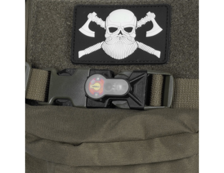 Маячок (FMA) S-Lite BUCKLE Black (RED)