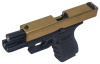 Страйкбольный пистолет WE GLOCK-19 gen3, металл слайд, Titanium Version арт.: WE-G003A-TG