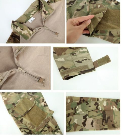 Костюм Боевая рубашка и брюки Gen 2 Combat Suit Черный [A.C.M.]