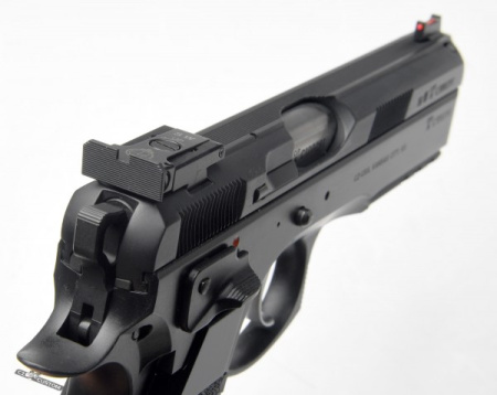 Страйкбольный пистолет CZ SP-01 ACCU, GBB, CO2