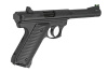 Страйкбольный пистолет Ruger MK2, CO2, черный (KJW)