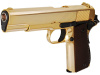 Страйкбольный пистолет WE COLT M1911А1, металл, золоченый, WE-E007A