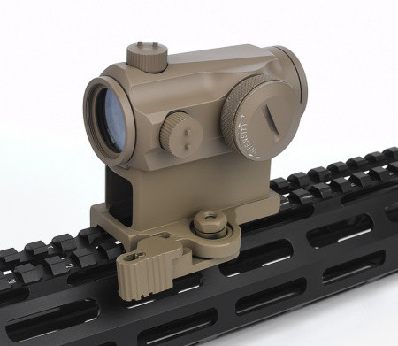 AIM-O T1 DE Red/Green Dot, 45° Offset Mount, QD Mount