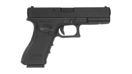 Модель пистолета KJW Glock 17, KP-17, GBB, металл, черный, СО2 (KJW) KP-17.CO2