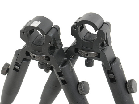Bipod with barrel mount - black [ACM]  для СВД