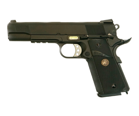 WE Colt M1911A1 M.E.U. Rail Black WE-E008B-BK