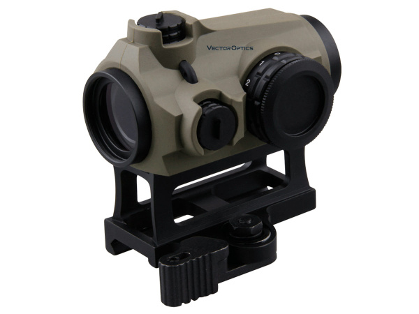 Коллиматор Vector Optics Maverick-III 1x22 FDE Rubber Cover 3 МOA красная арт.: SCRD-39