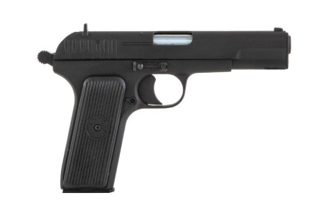 Страйкбольный пистолет SR33 CO2 Pistol Replica - Black (STTI)