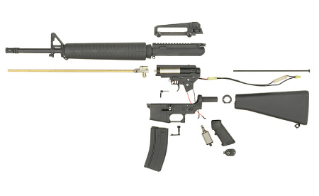 CYMA модель винтовки М16А3 Rifle, металл (CM009)