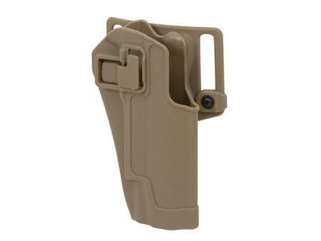 Pistol Holster with Locking Mechanism for 1911 - Tan [CS]