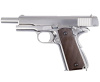 WE Модель пистолета M1911 A1, металл, хром