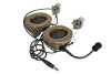 Z152 Comtac II Headset с креплением на шлем BK, DE, FG