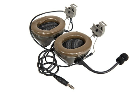 Z152 Comtac II Headset с креплением на шлем BK, DE, FG