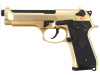Страйкбольный пистолет WE-M004 WE M92 Full Metal GBB Pistol GOLD