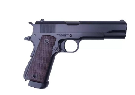 Страйкбольный пистолет KP-1911 CO2 металл, блоубэк [ KJW ]