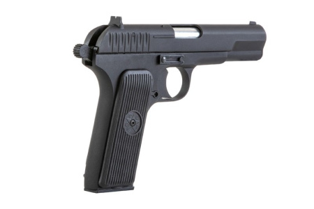 Страйкбольный пистолет SR33 CO2 Pistol Replica - Black (STTI)