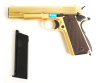 Страйкбольный пистолет WE COLT M1911А1, металл, золоченый, WE-E007A