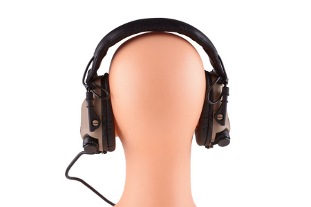Earmor Tactical Hearing Protection Ear-Muff- TAN (M32-TN)
