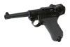 Страйкольный пистолет P08 replica, СО2, металл, Блоу Бэк (KWC)