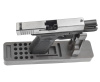 Страйкбольный пистолет WE Glock 19 Gen. 3 GBB, металл, хромированный WE-G003A-SV