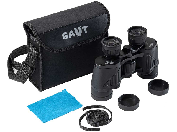 Бинокль Gaut Vega 7x35, призмы Porro, арт.: GV735B [GAUT]