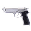 WE BERETTA M92F, green gas, хромированный, металл, WE-M002