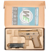 Страйкбольный пистолет WE SIG SAUER P-320 M18 металл, GBB арт.: WE-F008-TAN