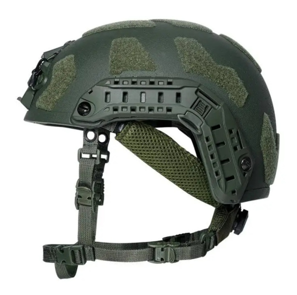 Шлем защитный БР2 олива Gen.2 с подвесной системой Strike Gear