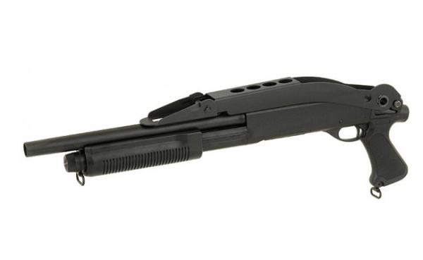 Страйкбольный дробовик CM352 Remington M870 compact складной приклад (CYMA)