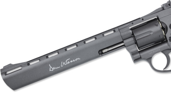 ASG Модель револьвера Dan Wesson 8" MB-L, серый, CO2 версия