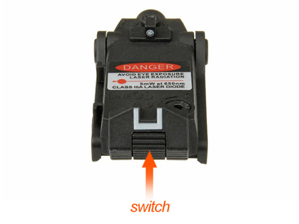 Low Laser Sight for Dragonfly/Mantis/ACP/G. Series - Black [FMA]
