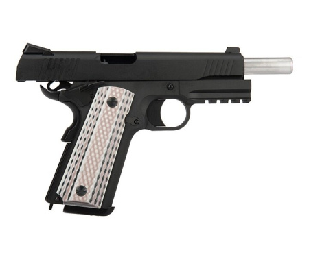 WE COLT M45A1 - Black, металл, GBB, WE-E015-BK