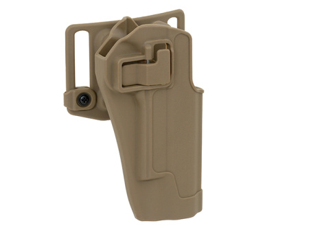 Pistol Holster with Locking Mechanism for 1911 - Tan [CS]