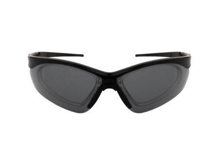 Очки баллистические стрелковые PMX Warn G-8620STRX Anti-fog Diopter Серые 23% [PYRAMEX]